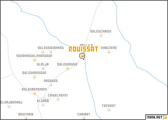 map of Rouissat