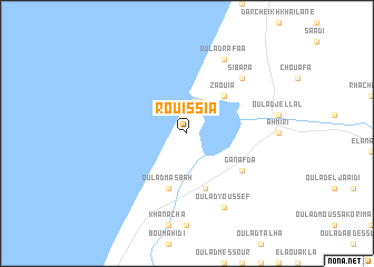 map of Rouissia