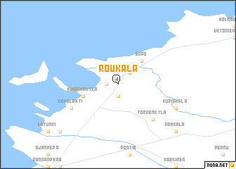 map of Roukala