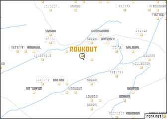 map of Roukout