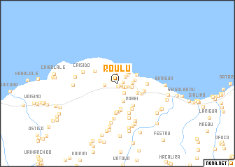 map of Roulu