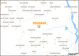 map of Roumawa