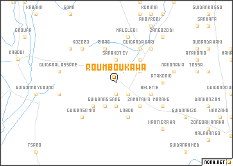 map of Roumboukawa