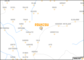 map of Roumzou