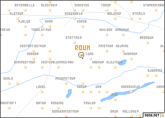 map of Roum