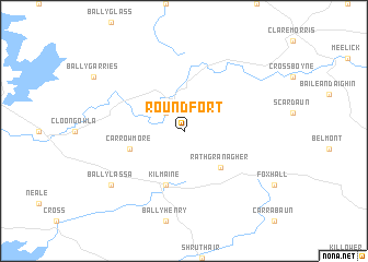 map of Roundfort