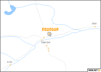 map of Roundup