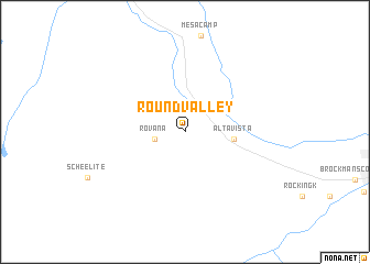 map of Round Valley