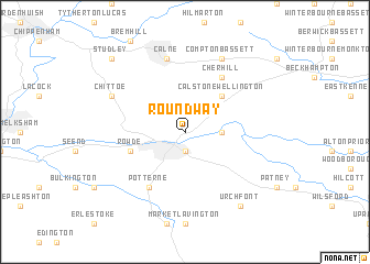 map of Roundway