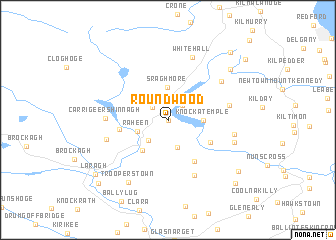 map of Roundwood