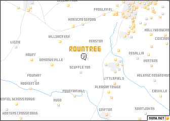 map of Rountree