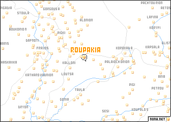 map of Roupakiá