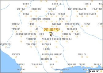 map of Roupési