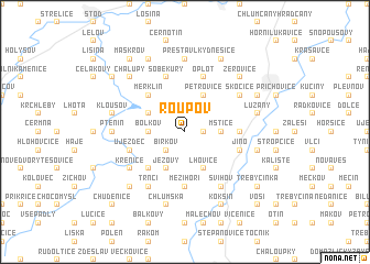 map of Roupov