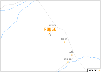 map of Rouse