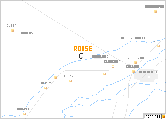 map of Rouse