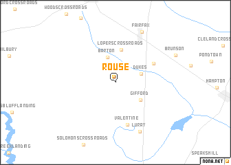 map of Rouse