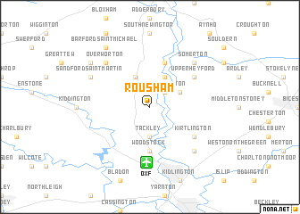 map of Rousham