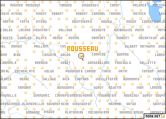 map of Rousseau