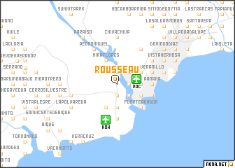 map of Rousseau