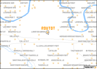 map of Routot