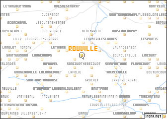 map of Rouville