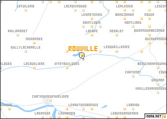map of Rouville