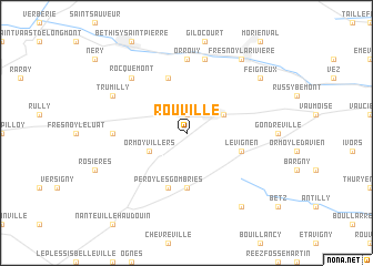 map of Rouville