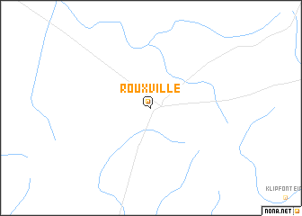 map of Rouxville