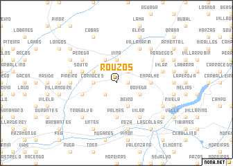 map of Rouzós