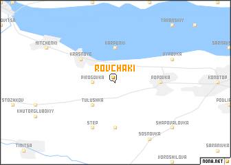 map of Rovchaki