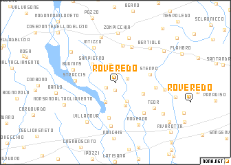 map of Roveredo