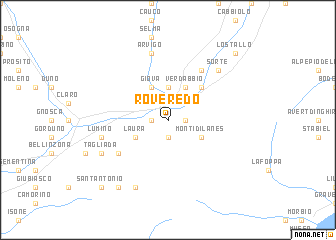 map of Roveredo