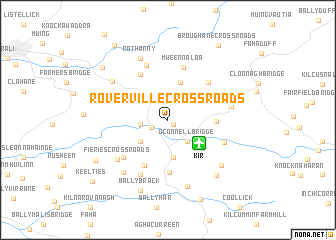 map of Roverville Cross Roads