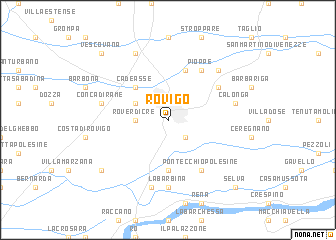 map of Rovigo