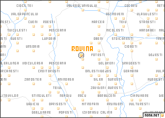 map of Rovina