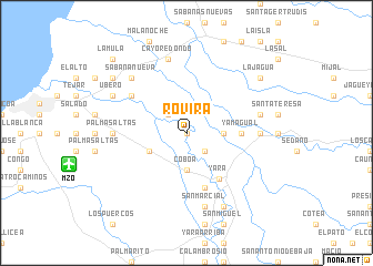 map of Rovira