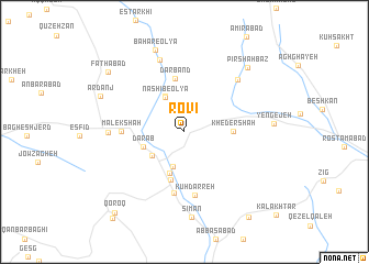 map of Rovī