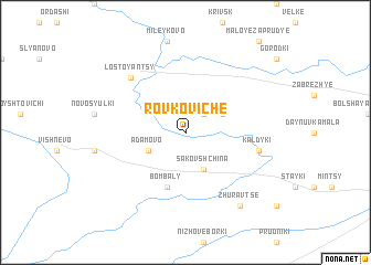 map of Rovkoviche