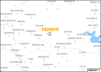 map of Rovnaya