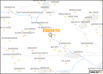 map of Rovnets