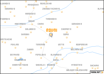 map of Rovni