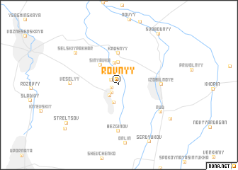 map of Rovnyy