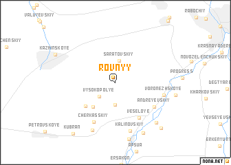 map of (( Rovnyy ))