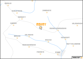map of Rovny