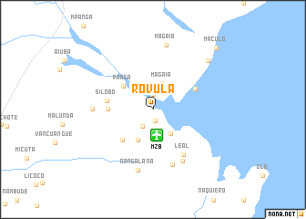 map of Rovula