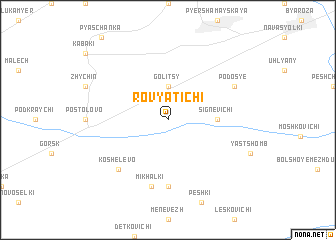 map of Rovyatichi