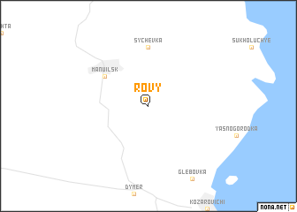 map of Rovy