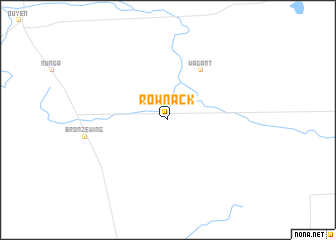 map of Rownack