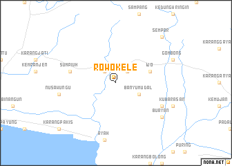 map of Rowokele